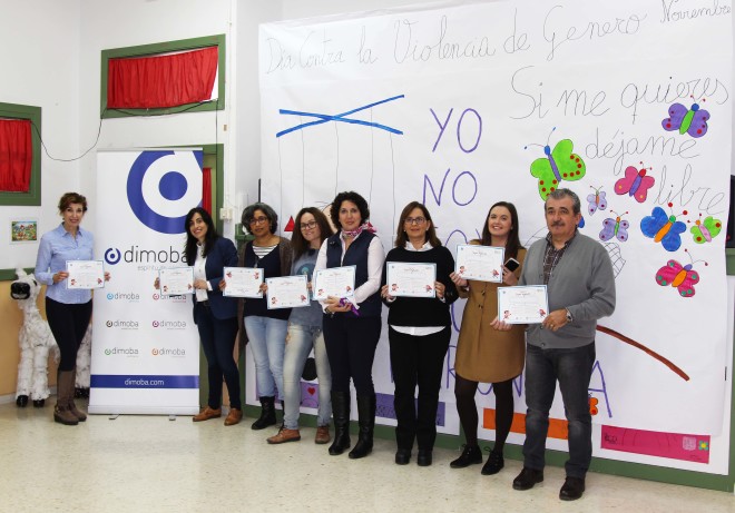 Dimoba apoya los actos contra la violencia de género con una actividad de sensibilización en el CEIP Ave María del Quemadero