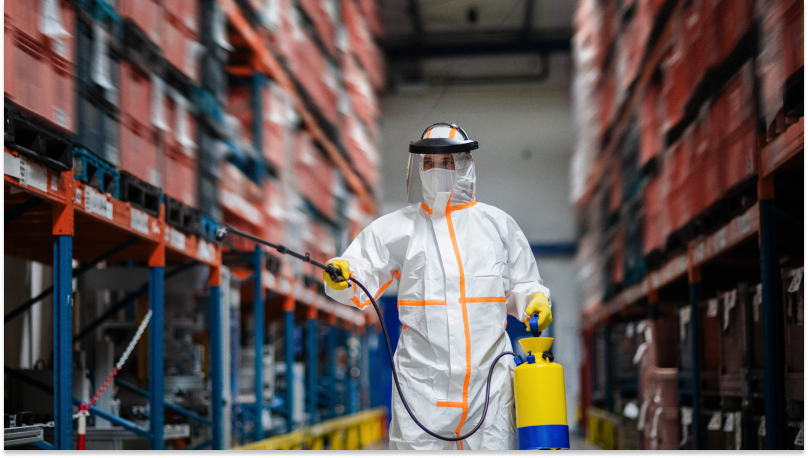 Limpieza y desinfección en la industria alimentaria